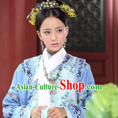 Qing Dynasty Princess Hair Jewelry Hairpins Hair Accessories