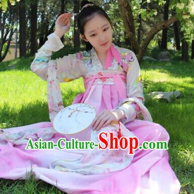 Tang Dynasty Princess Clothes and Hair Accessories for Women