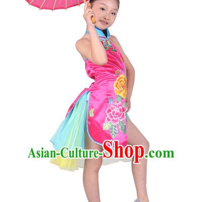 Chinese Kids Dance Costume Competition Dance Costumes