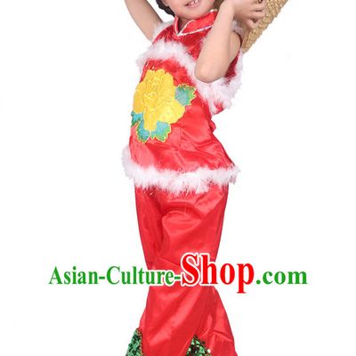 Chinese Han Ethnic Dance Costume Competition Dance Costumes
