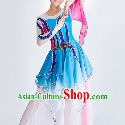 Chinese Classic Competition Dance Costume Group Dancing Costumes for Women