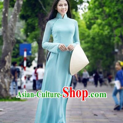 Vietnamese Traditional Ao Dai Clothing for Girls
