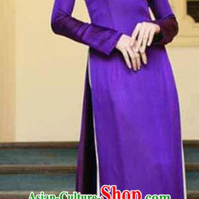 Vietnamese Traditional Party Dress Ao Dai for Women
