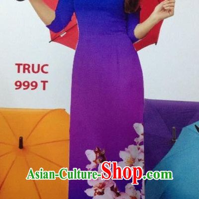 Top Flowery Viet Ao Dai Outfits for Women