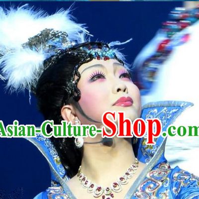 Chinese Wang Zhaojun Wigs and Hair Accessories.