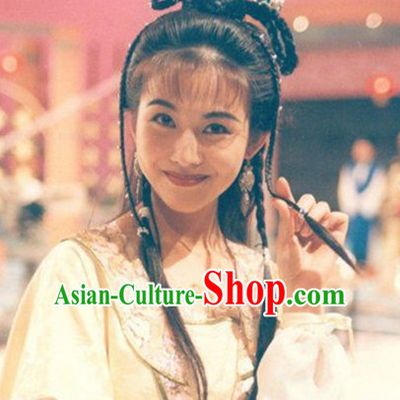 Ancient Chinese Girl Wigs and Hair Accessories