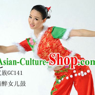Chinese Folk Dance Suits for Women