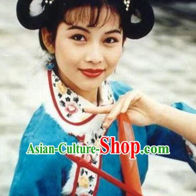 Chinese Folk Wigs and Hairpins