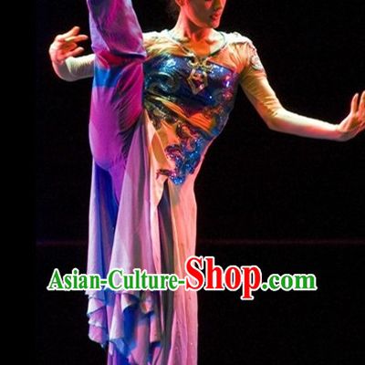 Chinese Professional Stage Performance Solo Dancewear Dance Costume Complete Set for Women