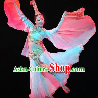 Chinese Professional Stage Performance Han Palace Dancewear Dance Costume Complete Set for Women