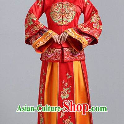 Top Chinese Brides Bridal Outfits