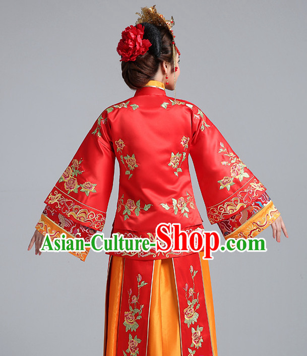 Top Chinese Brides Bridal Outfits Top Chinese Brides Bridal Outfits