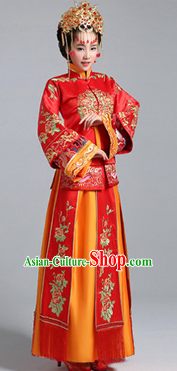 Top Chinese Brides Bridal Outfits Top Chinese Brides Bridal Outfits