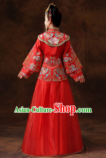 Top Chinese Bridal Wedding Clothing for Girls Top Chinese Bridal Wedding Clothing for Girls