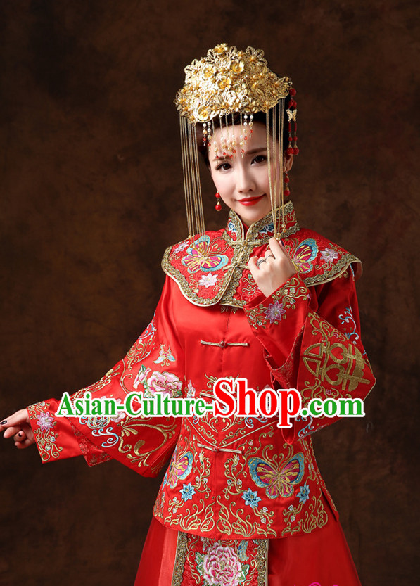 Top Chinese Bridal Wedding Clothing for Girls Top Chinese Bridal Wedding Clothing for Girls