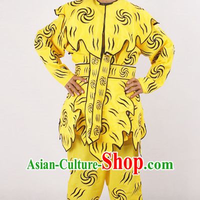 Ancient China Opera Monkey King Costume and Hat