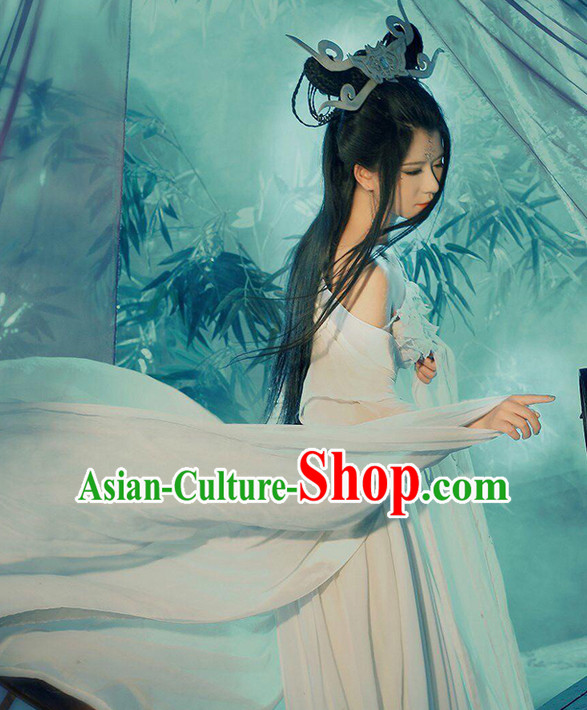 Xiao Qian Ghost Fairy Costume Complete Set Xiao Qian Ghost Fairy Costume Complete Set