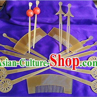 Ancient Japanese Geisha Hair Accessories Set