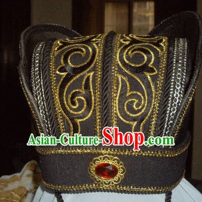 Ancient Chinese Prime Minister Hat for Men