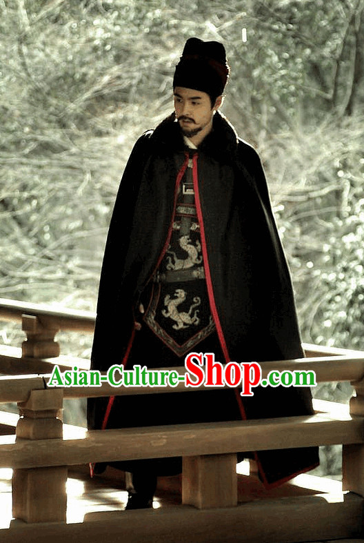 Ancient Tang Dynasty Bodyguard Detective Costumes and Hat Complete Set Ancient Tang Dynasty Bodyguard Detective Costumes and Hat Complete Set