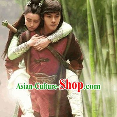 Ancient Chinese Swordsman Costume Complete Set