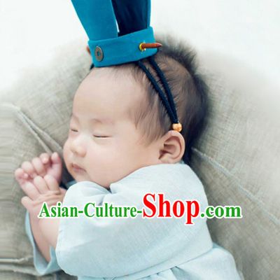 Ancient Chinese Han Dynasty Baby Clothing Garment and Hat Complete Set for Babies