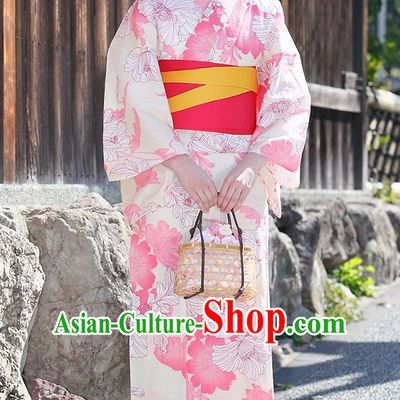 Top Authentic Traditional Japanese Kimonos Kimono Dress Yukata Clothing Robe Garment Complete Set for Women Ladies Girls