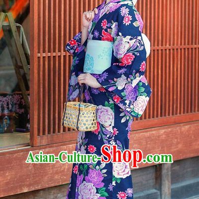 Top Authentic Traditional Japanese Kimonos Kimono Dress Yukata Clothing Garment Complete Set for Women Ladies Girls