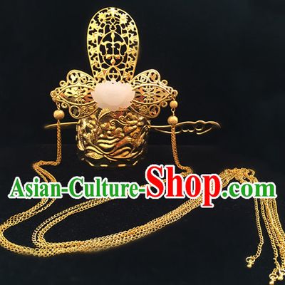 Ancient Chinese Prince Crown Headwear Hair Accessories