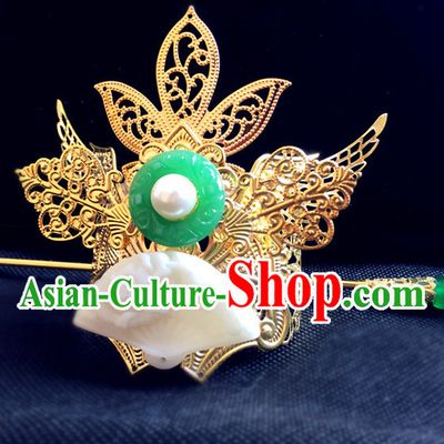 Ancient Chinese Prince Handmade Crown Headwear Head Pieces