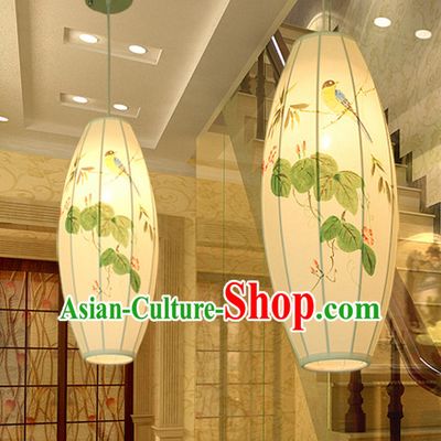 Chinese Classical Handmade Silk Hanging Palace Lantern