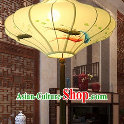 Chinese Classical Handmade Silk Hanging Palace Lantern