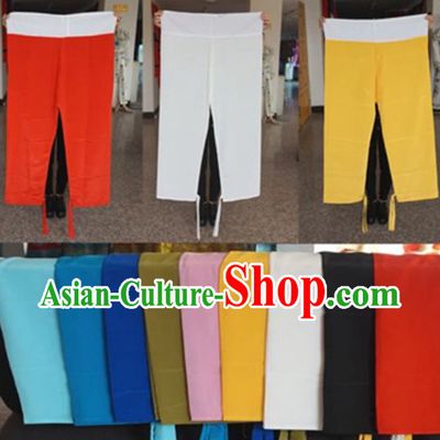 Traditional Chinese Opera Stage Performance Pants