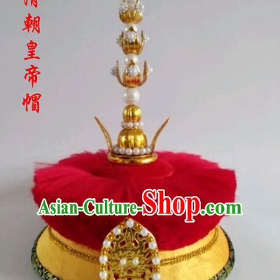 Ancient Chinese Emperor Crown Hat
