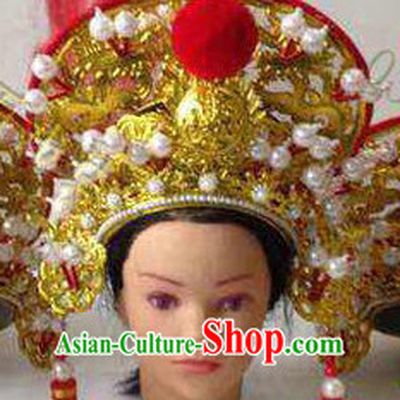 Ancient Chinese Opera Hua Mulan Superheroine Helmet