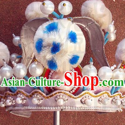 Traditional Chinese Classica Opera Prince Hat for Men