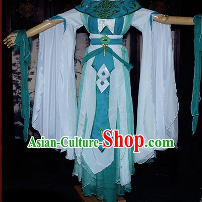 Ancient Chinese Classical Princess Queen Costume Complete Set for Women or Girls