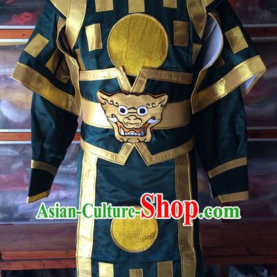 Ancient Chinese Opera General Costumes Complete Set for Men