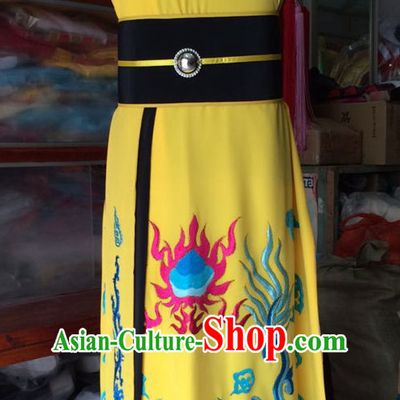 Ancient Chinese Opera Embroidered Prince Jacket Costumes Complete Set for Men
