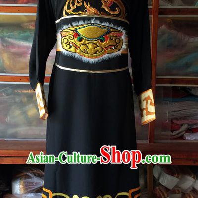 Ancient Chinese Opera Embroidered General Costumes Complete Set for Men