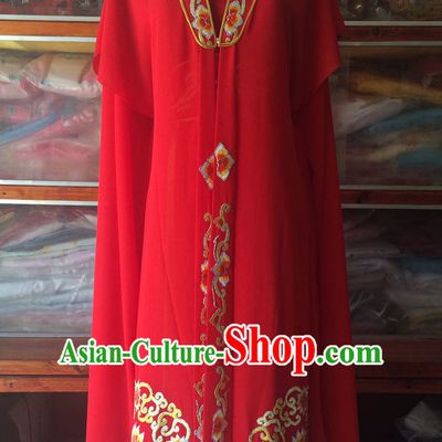 Ancient Chinese Opera Embroidered Wedding Dress Complete Set for Women