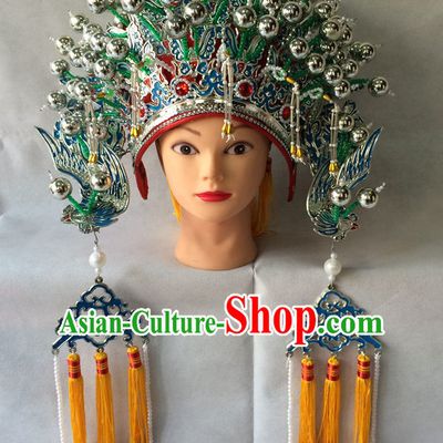 Traditional Chinese Classical Opera Phoenox Coronet Hat for Women