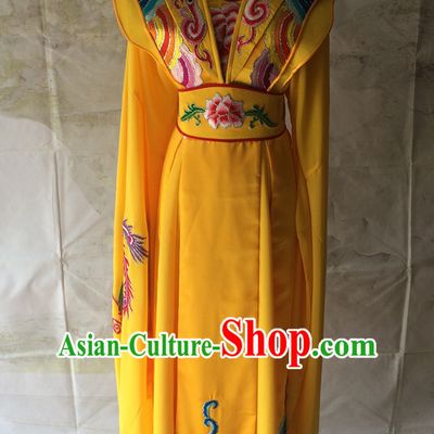 Ancient Chinese Opera Embroidered Empress Costume Complete Set for Women