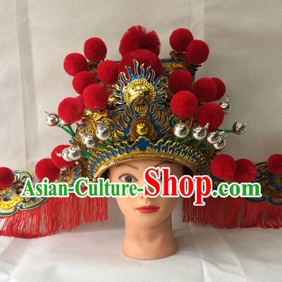 Traditional Chinese Classical Opera Cai Shen Hat for Men