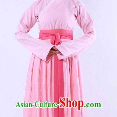 Ancient Chinese Han Dynasty Clothing and Hair Accessories Complete Set for Women