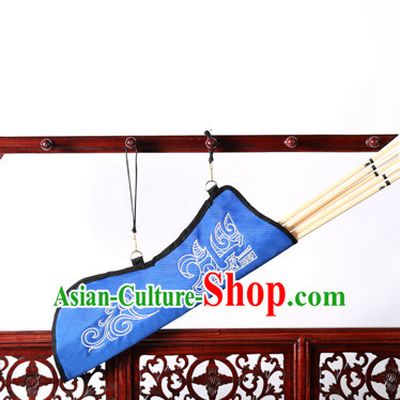 Chinese Traditinoal Handmade Arrow Bags Hanfu Props Decorations