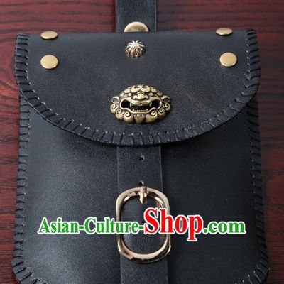 Chinese Ancient Handmade Leather Bags