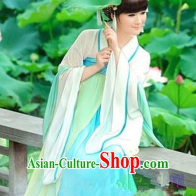 Chinese Classical Tang Dynasty Clothes for Women or Girls