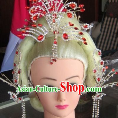 Chinese Classic Opera Handmade Phoenix Hair Jewelry
