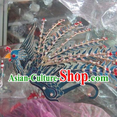 Chinese Classic Opera Handmade Phoenix Hair Jewelry